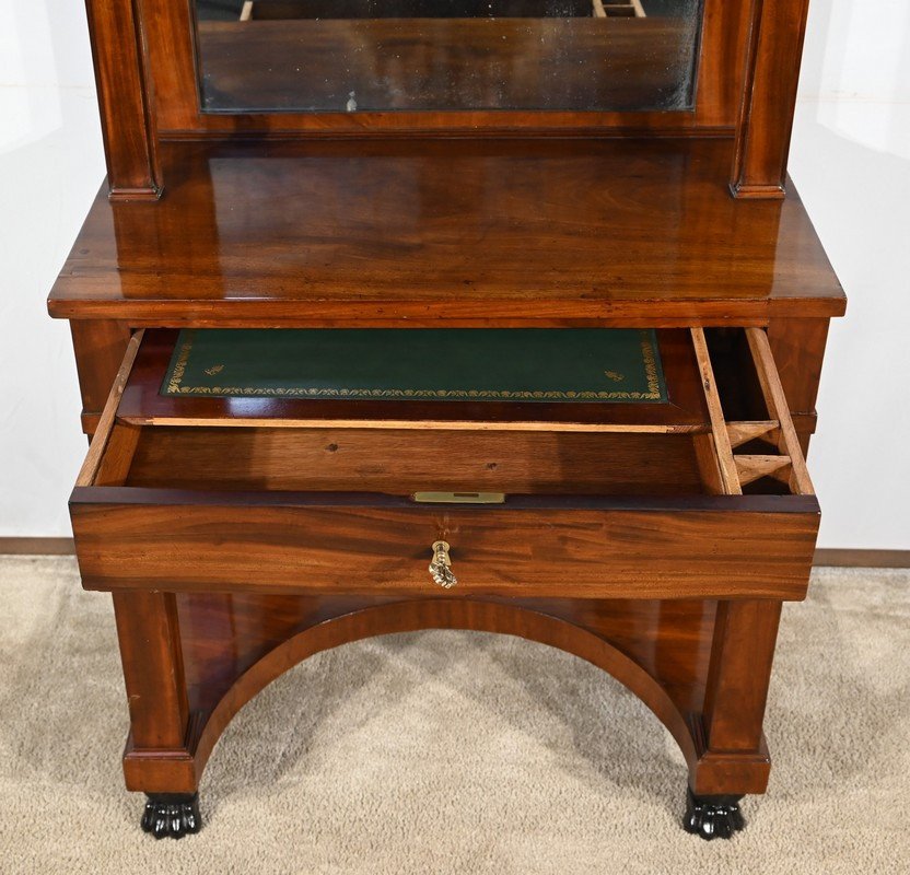 Mahogany Writing Desk, Return From Egypt Period – Early 19th Century-photo-5