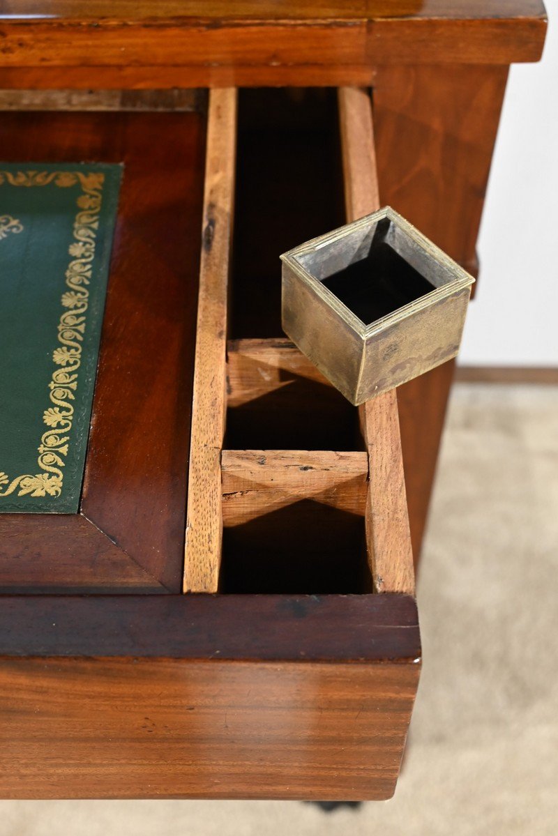 Mahogany Writing Desk, Return From Egypt Period – Early 19th Century-photo-7