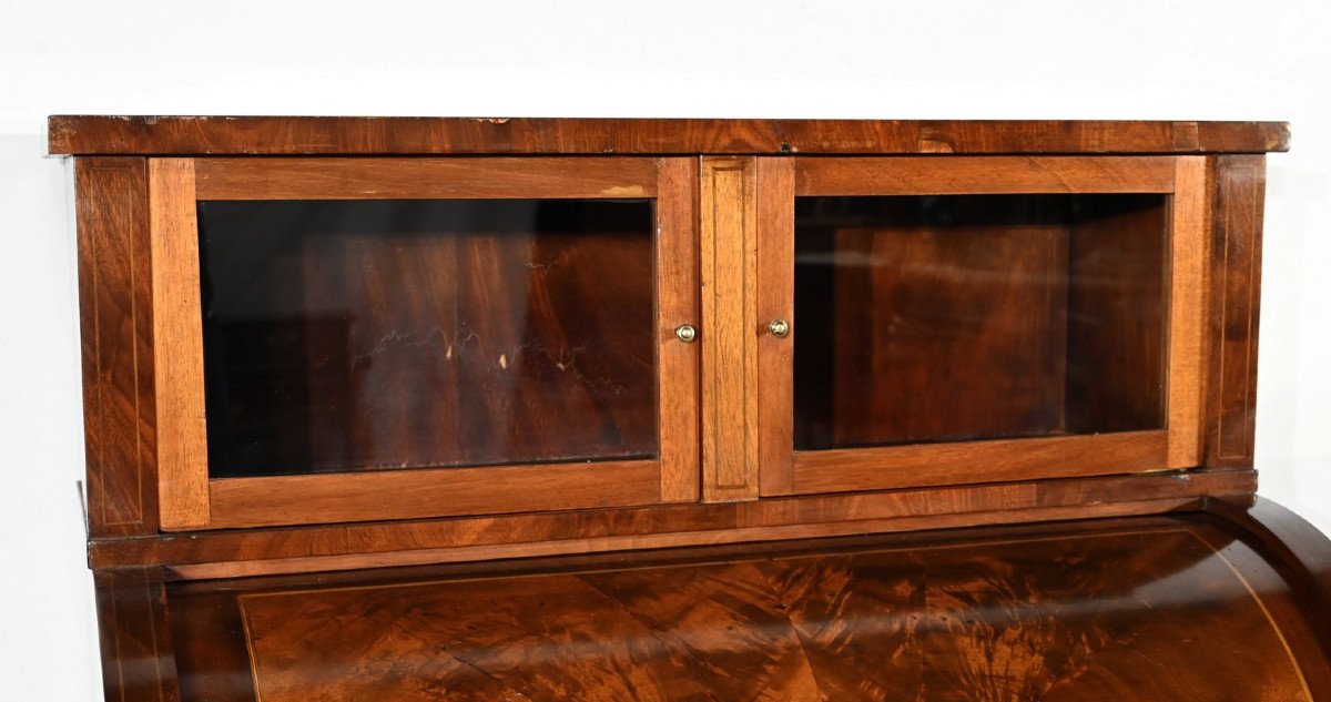 Small Mahogany Bonheur Du Jour Desk, Louis XVI / Directoire Style – Early 20th Century-photo-2