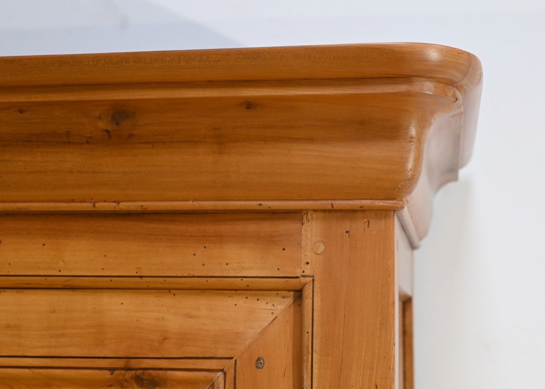 Two-body Sideboard In Cherry Wood, Louis Philippe Period – Mid-19th Century-photo-4