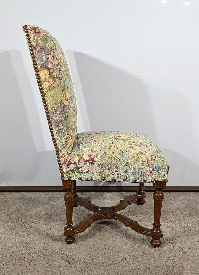 Important Estate Chair, Louis XIV Period – Early 18th Century-photo-2