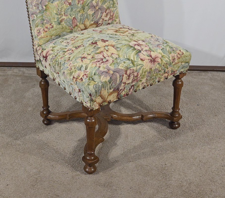 Important Estate Chair, Louis XIV Period – Early 18th Century-photo-5