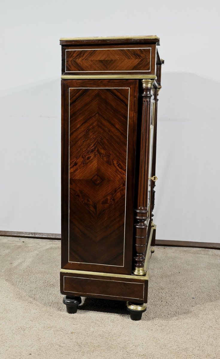 Sideboard In Rio Rosewood, Napoleon III Period - Mid 19th Century-photo-5