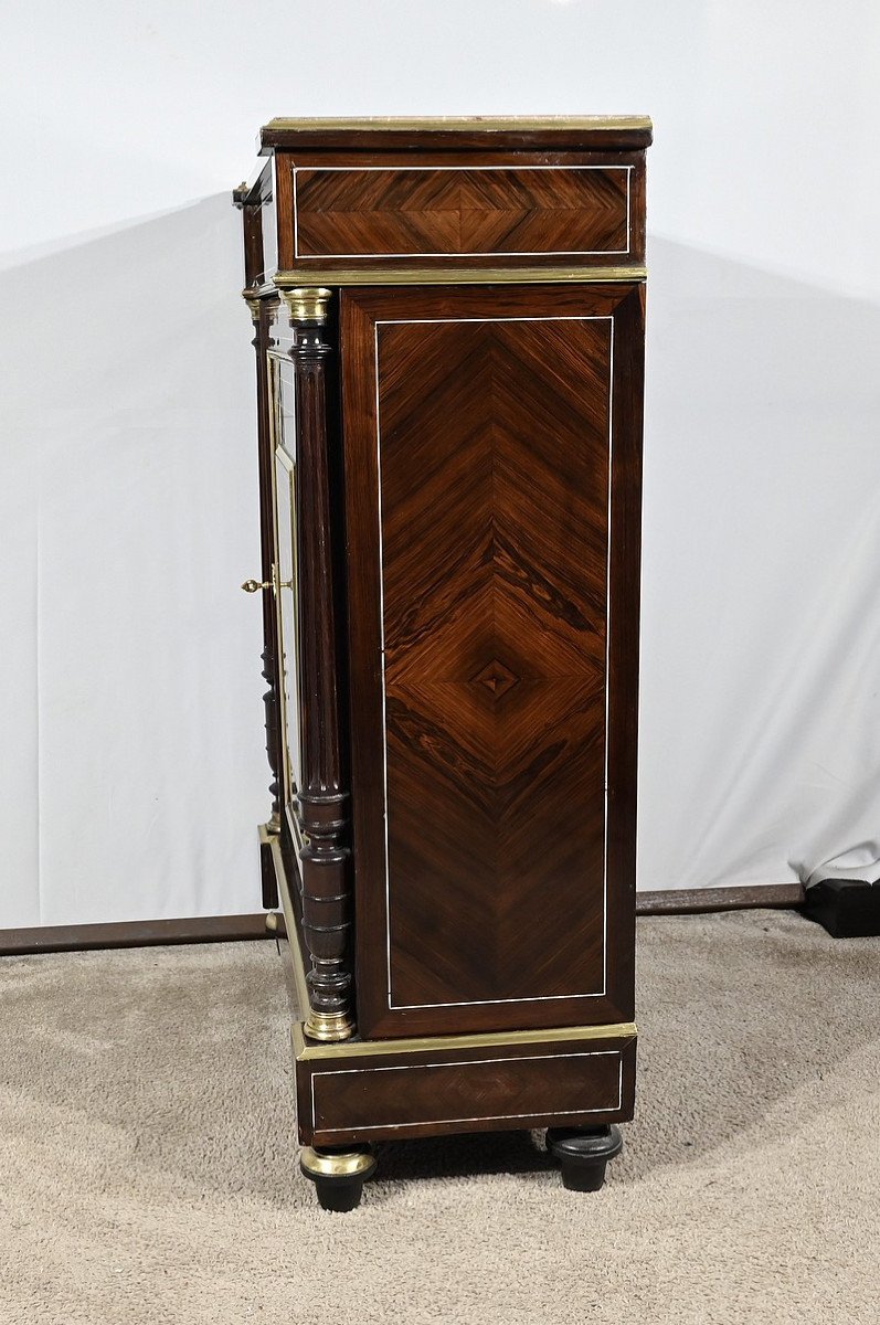 Sideboard In Rio Rosewood, Napoleon III Period - Mid 19th Century-photo-6