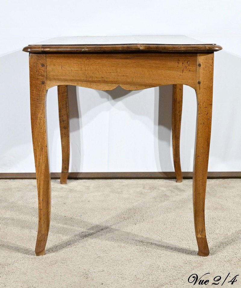 Walnut And Cherry Desk Table, Louis XV Style – Early 19th Century-photo-5