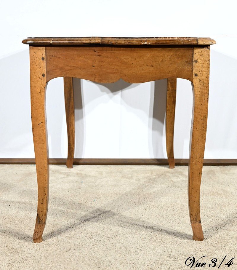 Walnut And Cherry Desk Table, Louis XV Style – Early 19th Century-photo-6