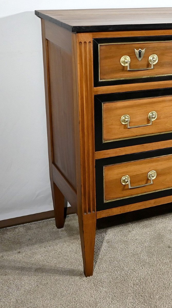 Solid Walnut Property Chest Of Drawers, Louis XVI Period – Late 18th Century-photo-2