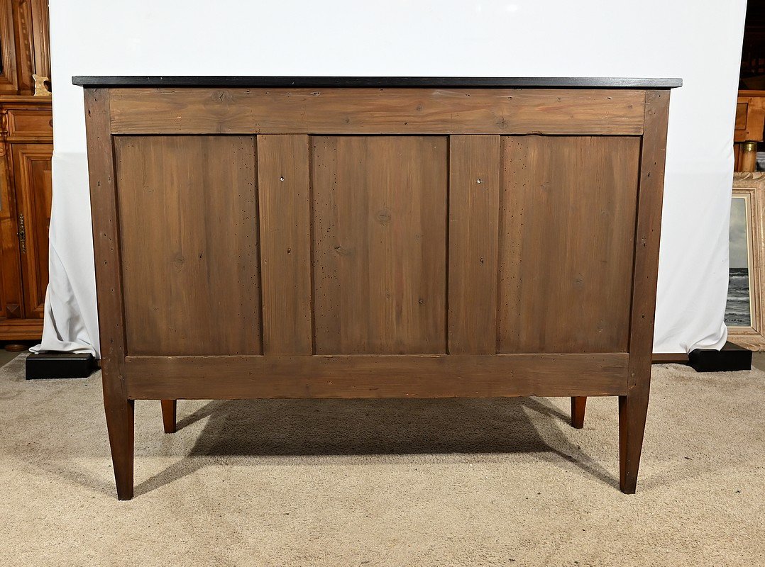 Solid Walnut Property Chest Of Drawers, Louis XVI Period – Late 18th Century-photo-7