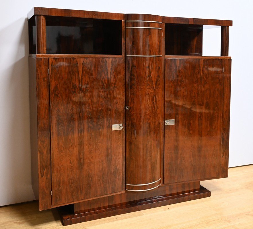 Armoire En Noyer, Art Déco – 1930-photo-2