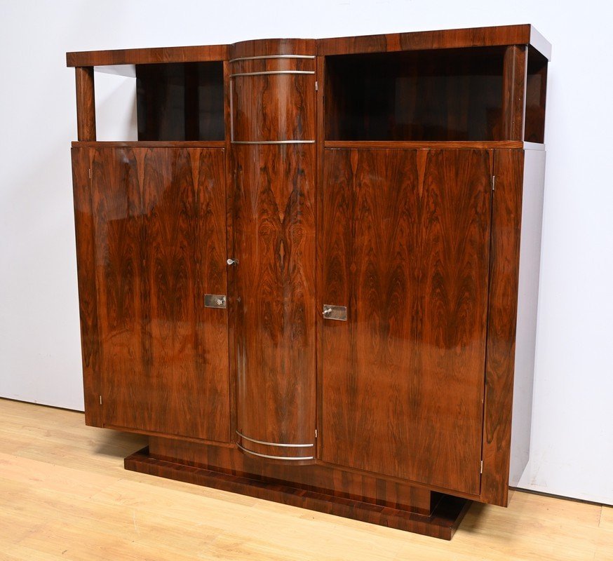 Armoire En Noyer, Art Déco – 1930-photo-3