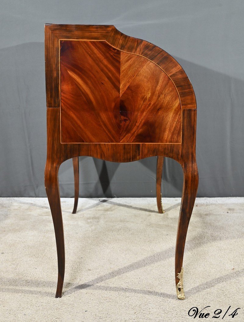 Louis XV Period Mahogany And Rosewood Cylinder Desk – Part 1, 18th Century-photo-4