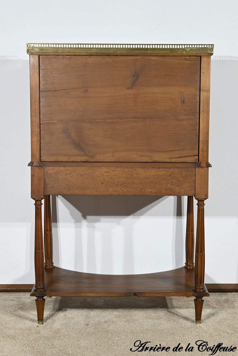 Cherrywood Console Table, Louis XVI Style – Late 19th Century-photo-7