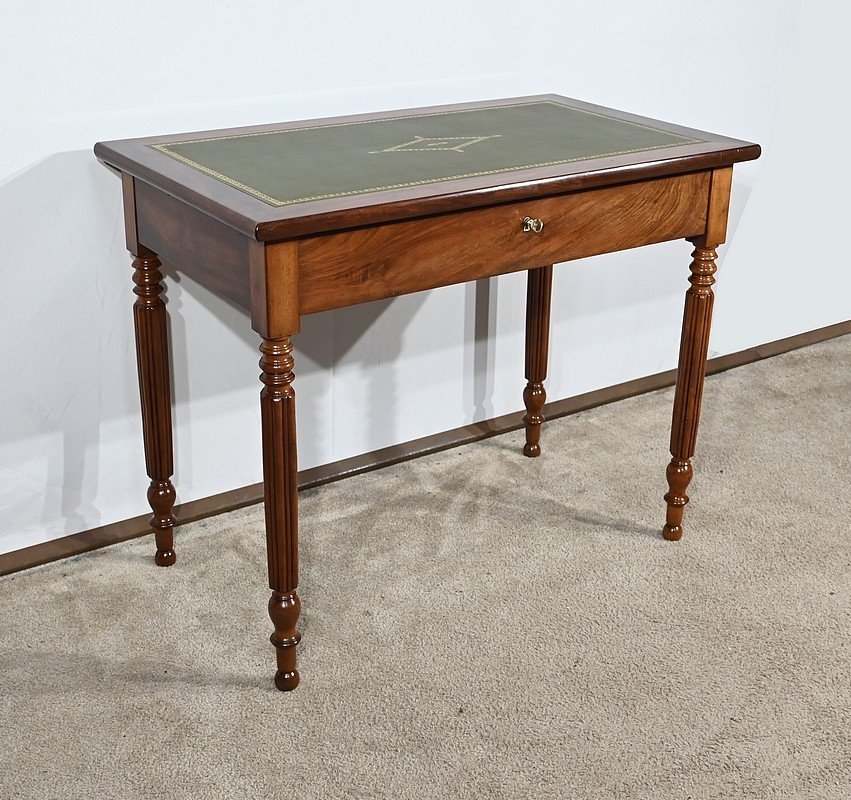 Small Mahogany Desk, Louis-philippe Style – 2nd Half Of The 19th Century