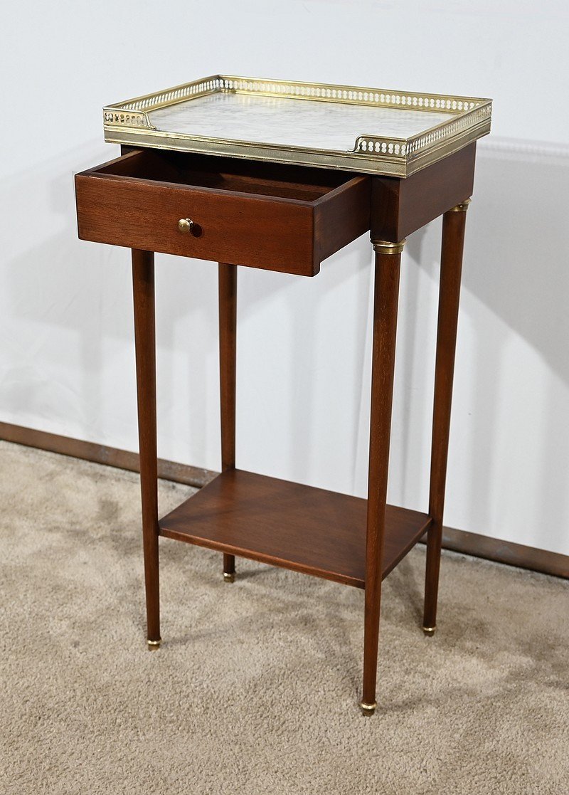 Small Mahogany Coffee Table, Louis XVI Style – Early 20th Century-photo-4