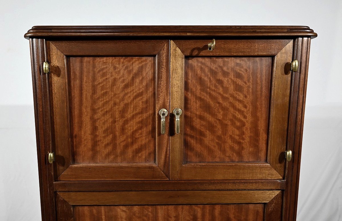 Art Deco Mahogany Sideboard – 1940-photo-3