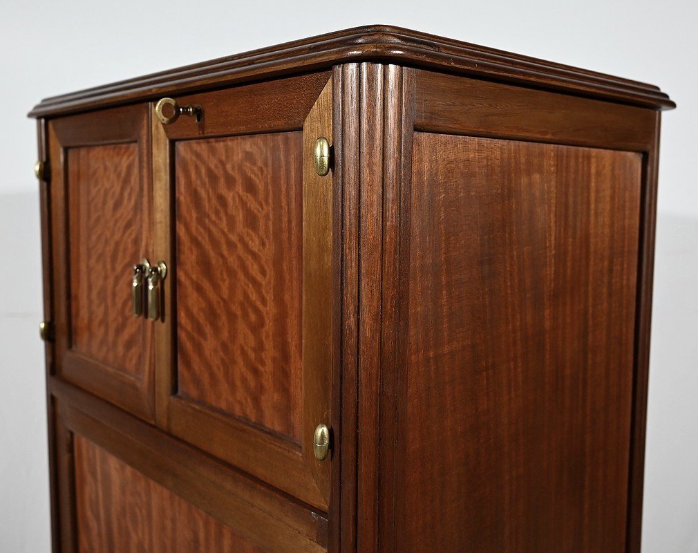 Art Deco Mahogany Sideboard – 1940-photo-7