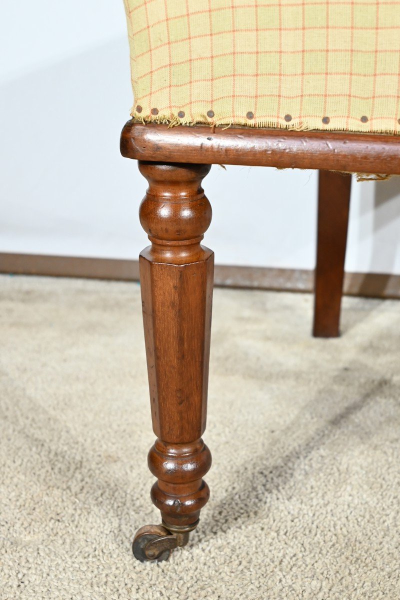 Pair Of Cuban Mahogany Chairs, Restoration Period – Early 19th Century-photo-6