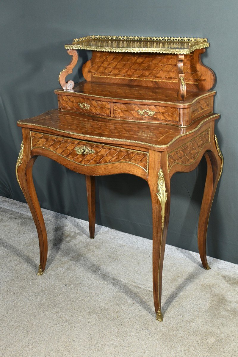 Rosewood Stepped Desk – Part 2, 19th Century-photo-2