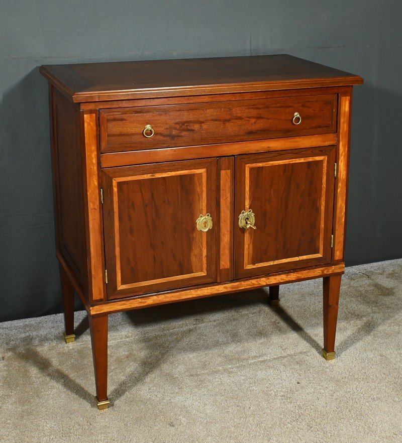 Small Mahogany And Lemon Tree Buffet – Part 1 20th Century-photo-2