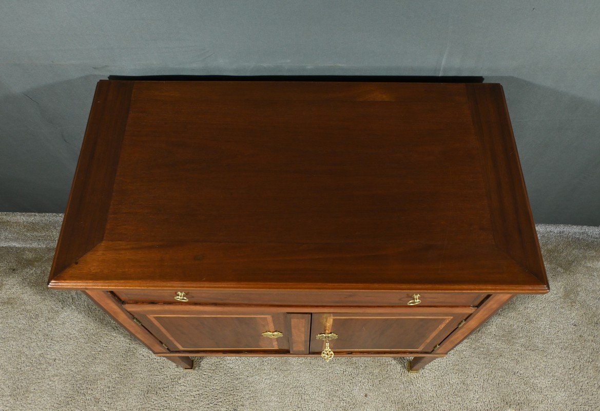 Small Mahogany And Lemon Tree Buffet – Part 1 20th Century-photo-1