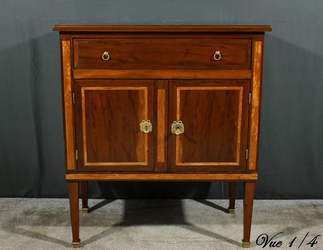 Small Mahogany And Lemon Tree Buffet – Part 1 20th Century-photo-2