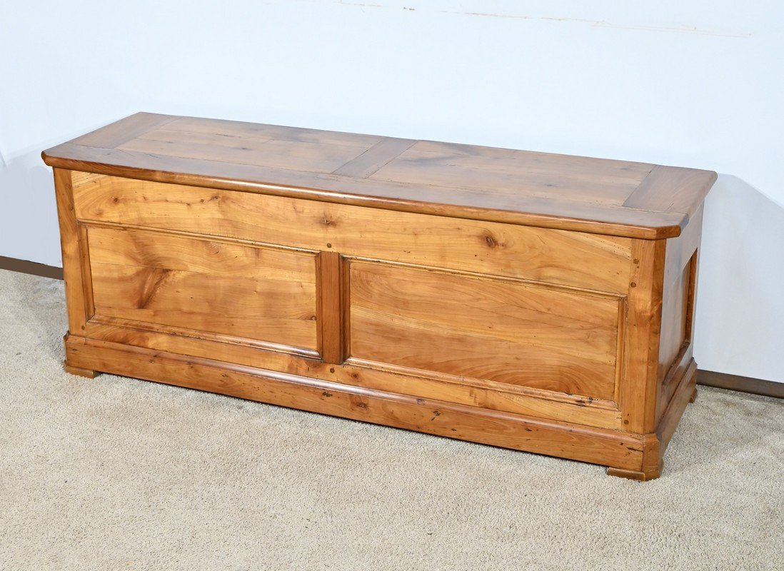 Cherry Wood Landing Chest – Late 19th Century-photo-3