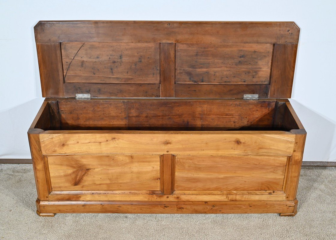 Cherry Wood Landing Chest – Late 19th Century-photo-4