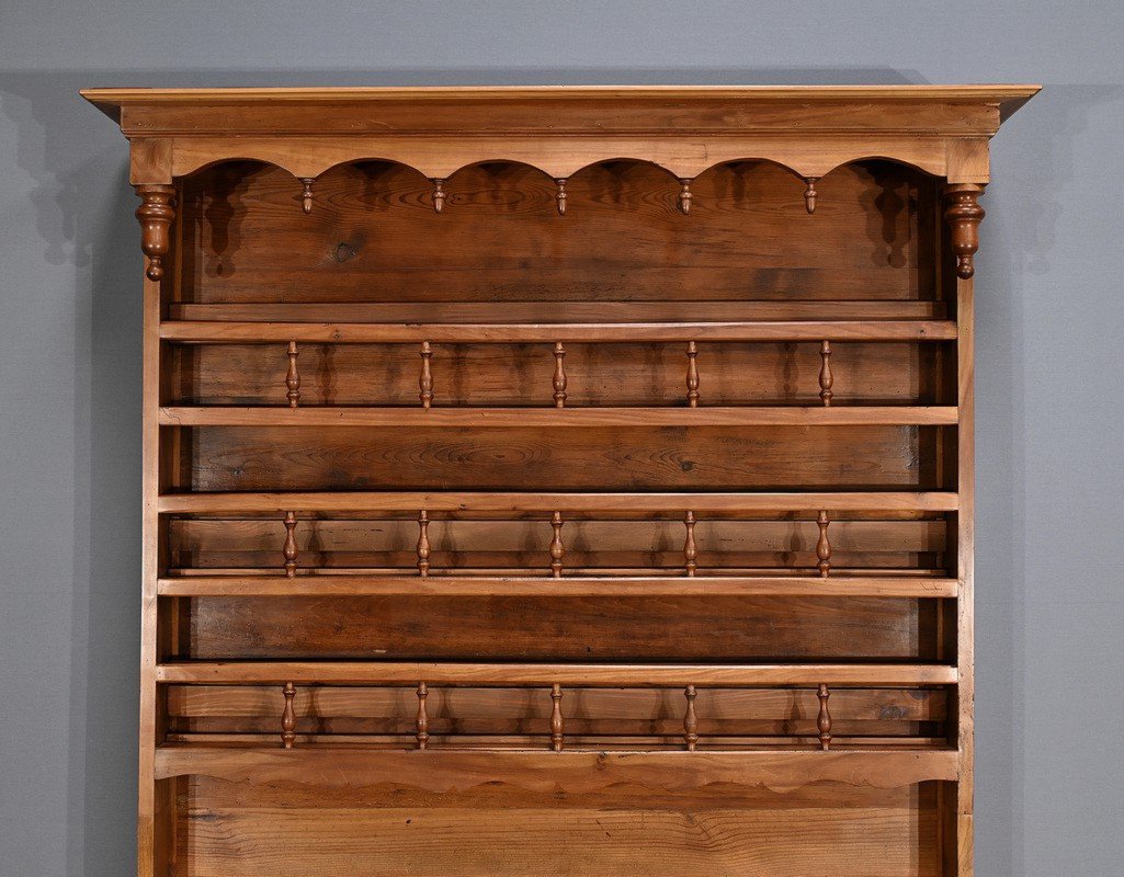 Louis XV Style Blond Cherry Wood Sideboard – Mid 19th Century-photo-1