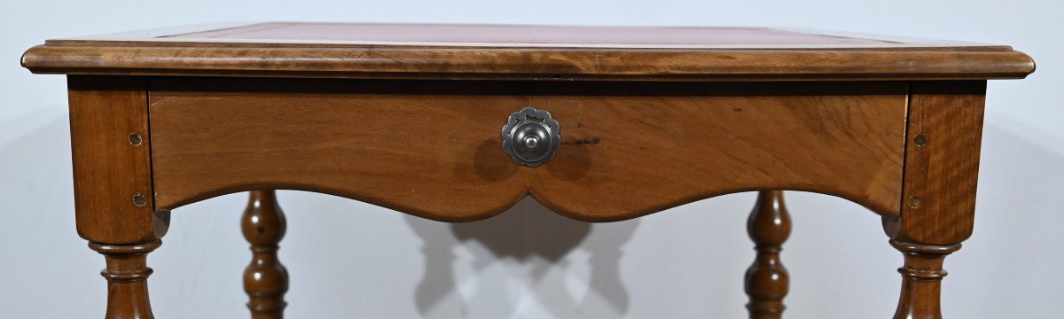 Petite Table En Noyer Massif, Style Louis XIII / Louis XIV – Début XIXe-photo-4