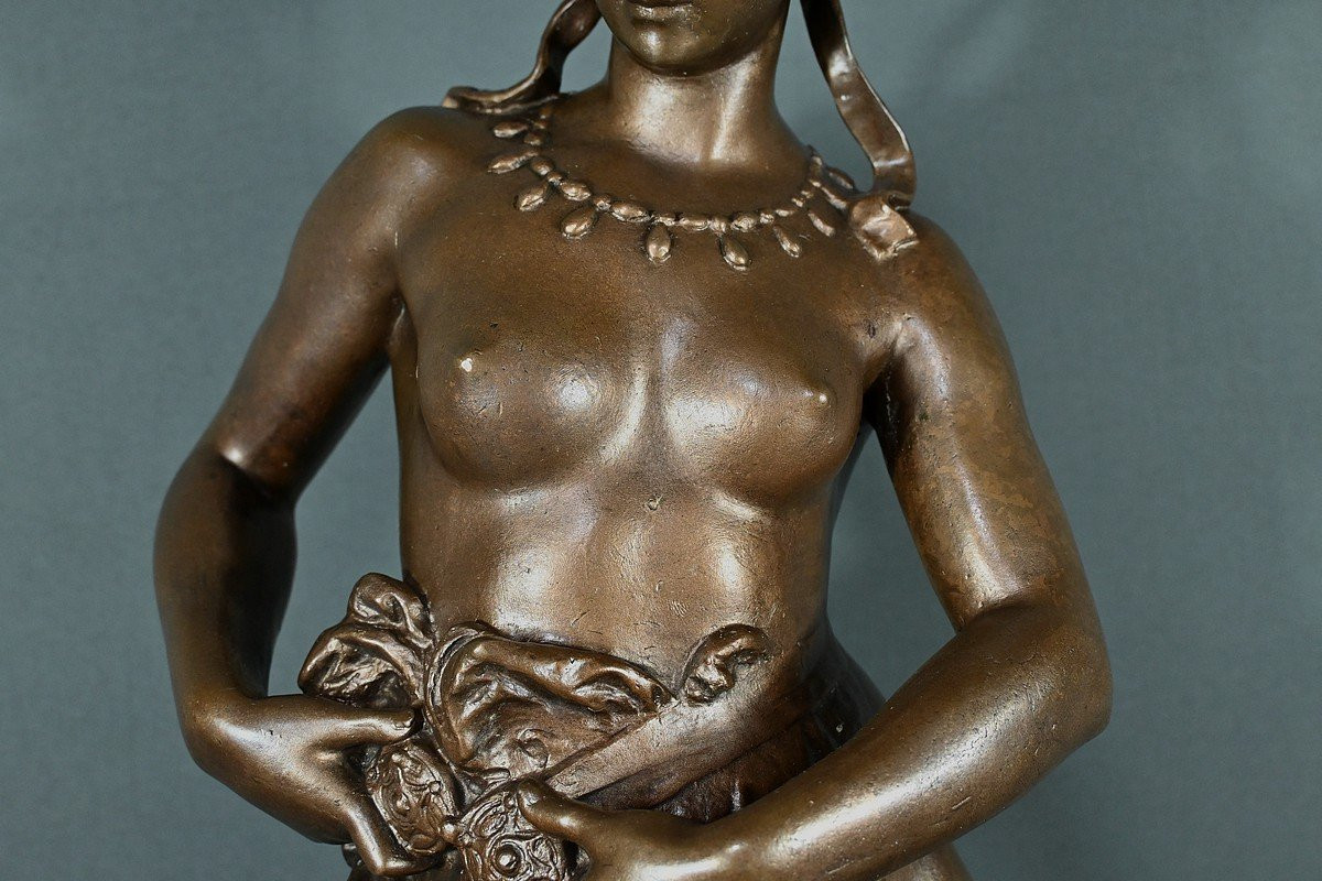 Bronze « Nycia » De Ch. Le Bourg – XIXe-photo-1