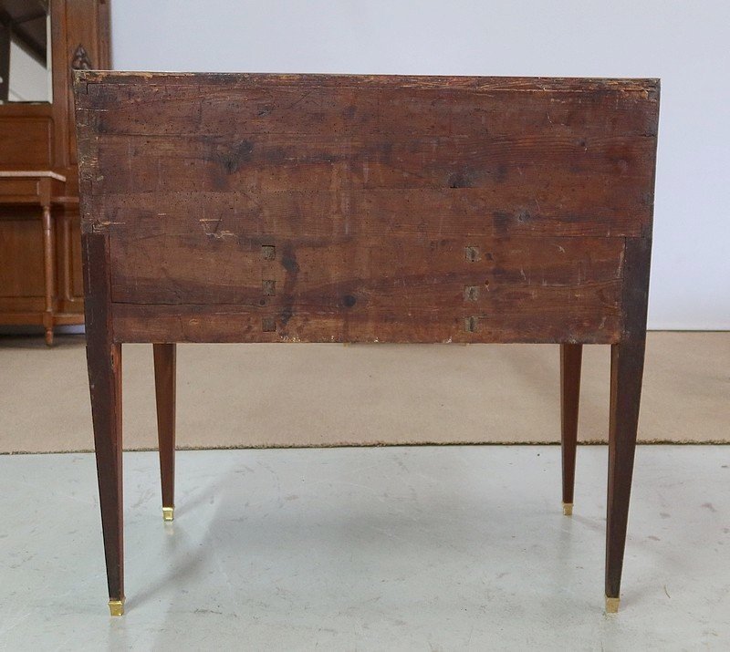 Sloping Desk In Walnut, Louis XVI - Eighteenth-photo-7