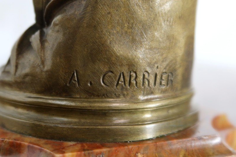  Bronze D’une Baigneuse, De A. Carrier-belleuse - Milieu XIXe -photo-8