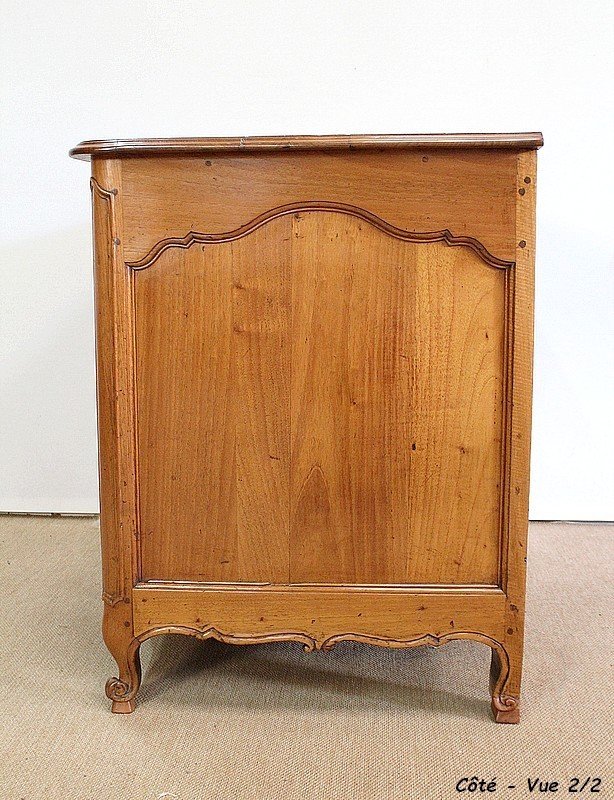  Commode De Port Nantaise En Acajou Jaune De Saint-martin, époque Louis XV – XVIIIe -photo-6