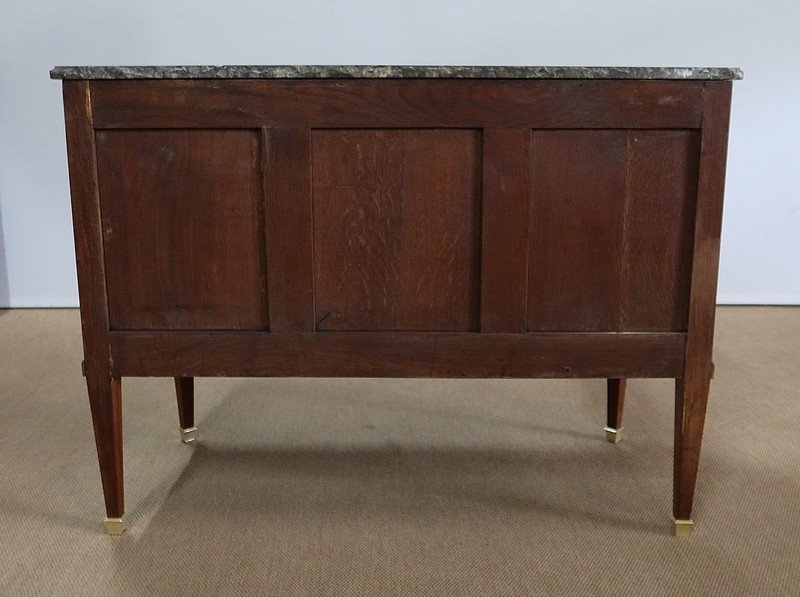 Mahogany Commode, Louis XVI Style - 2nd Part Of The Nineteenth-photo-7
