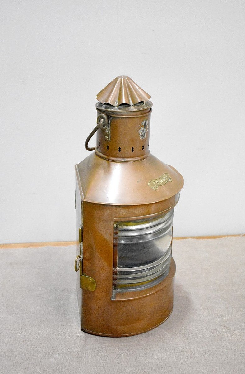 Small Starboard Marine Lantern - XXth-photo-3