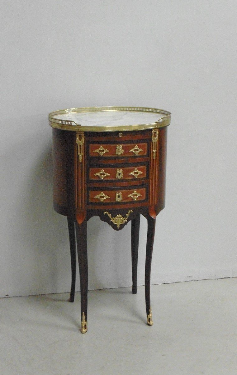 Petite Commode Tambour - XIXème