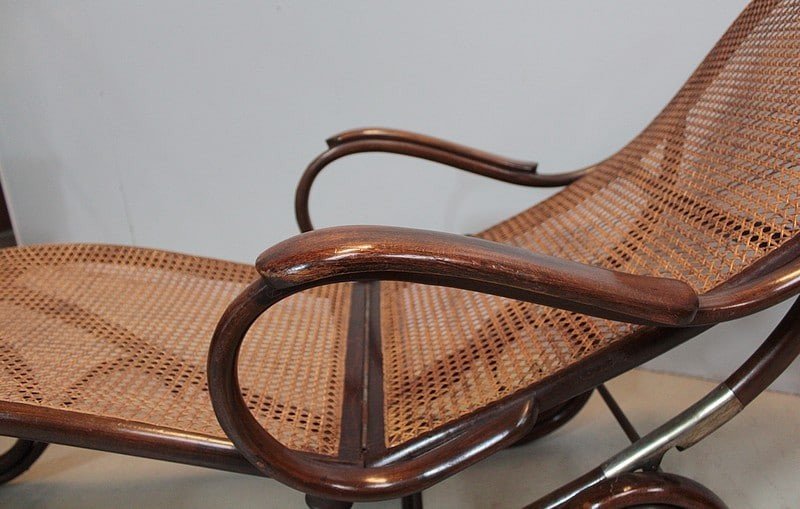 Chaise Longue `thonet` XXe-photo-3