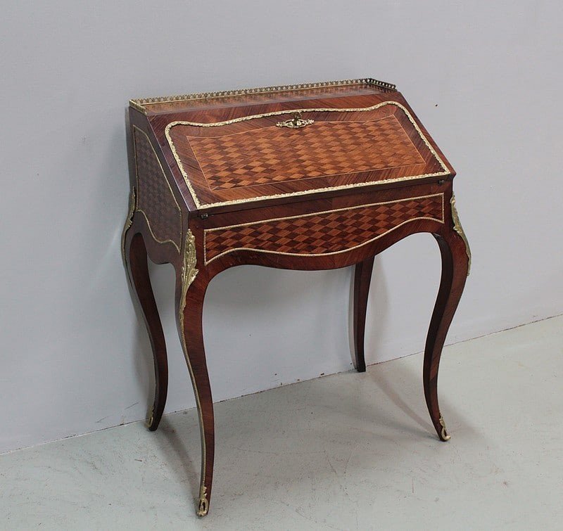 Happiness Of The Day Louis XV In Rosewood Nineteenth