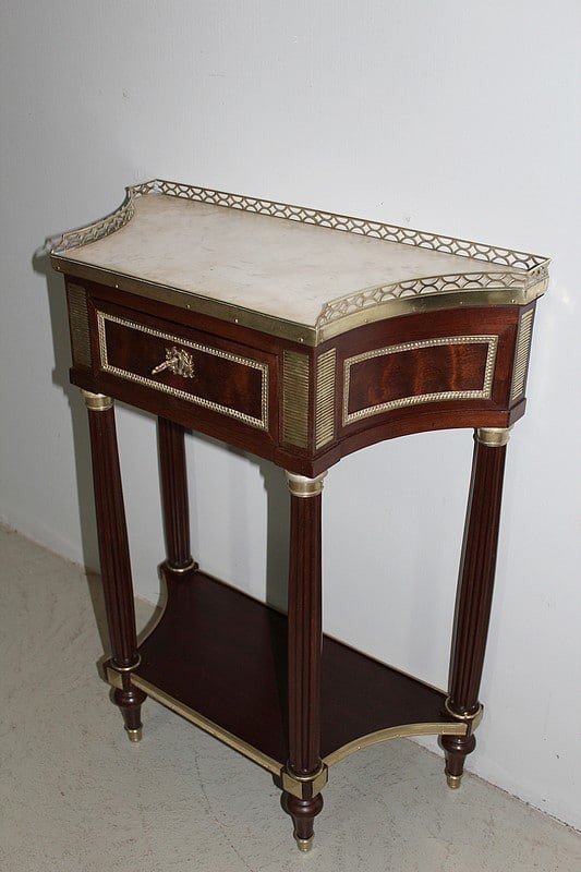 Console Louis XVI Mahogany Eighteenth-photo-4