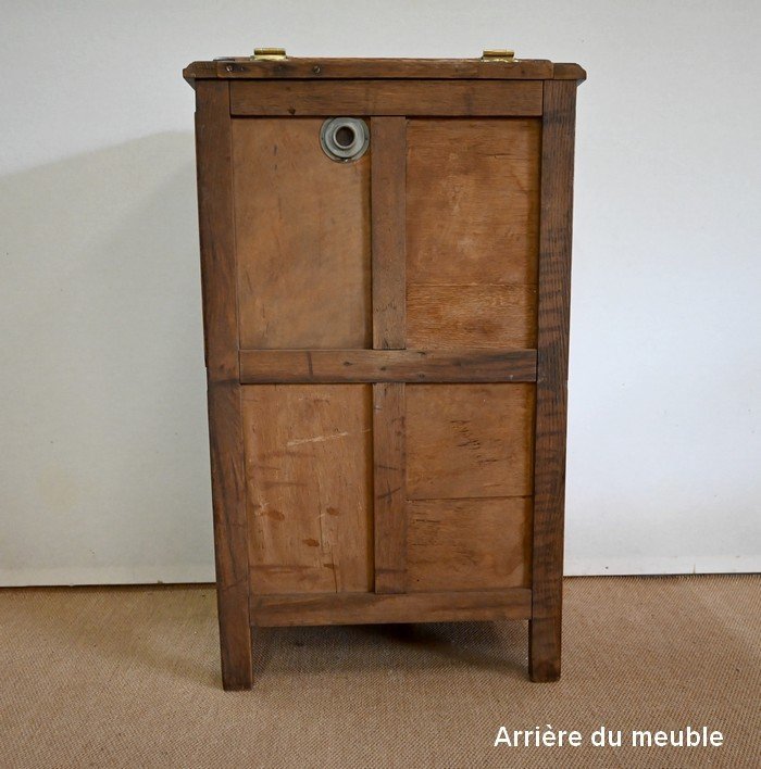 Small Cooler In Solid Oak - 1940-photo-7