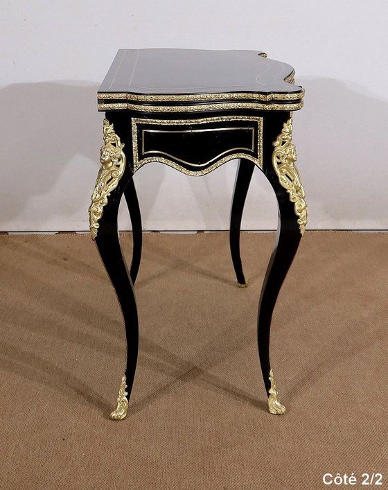 Middle Table, Napoleon III Period - Mid 19th Century-photo-5