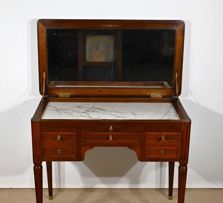 Mahogany Dressing Table, Louis XVI Period - Eighteenth-photo-3