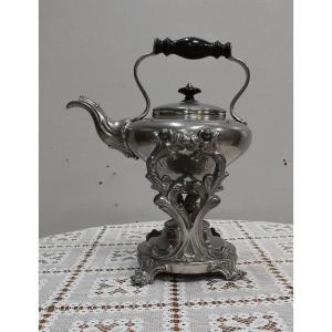 Proantic: Mons 1772, Sumptuous Louis XV Coffee Pot In Sterling Silver