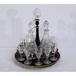 Bohemian Crystal Cabaret Service, Napoleon III Period - 2nd Part 19th