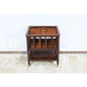 Magazine Rack In Rio Rosewood – Mid-19th Century