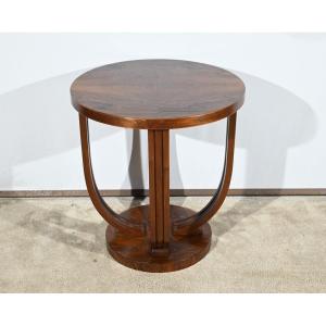 Rosewood Pedestal Table, Art Deco – 1940