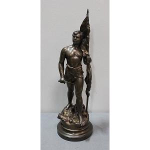 Bronze "allégorie De La Patrie" - XIXe