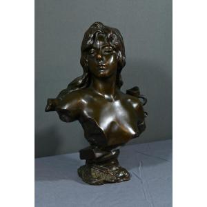 Bronze “capture”, Signed E.villanis – Late 19th Century