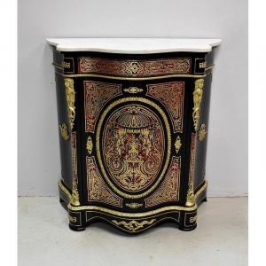 Furniture In Boulle Marquetry, Napoleon III Period - Mid-19th Century