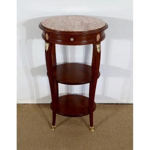 Small Living Room Table In Solid Mahogany, Louis XVI Taste - Early Twentieth
